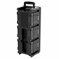 Портативна колонка HOCO BS52 Billowing outdoor BT speaker Black (Колір 7073) - фото № 2
