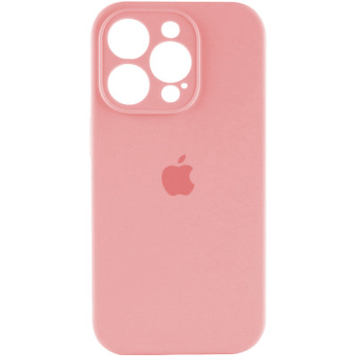 Чохол для смартфона Silicone Full Case AA Camera Protect for Apple iPhone 14 Pro 41,Pink - изображение 1