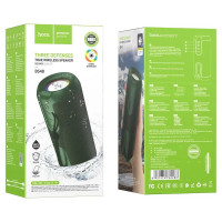 Портативна колонка HOCO BS48 Artistic sports BT speaker Dark Green (Цвет Dark Green) - фото № 2