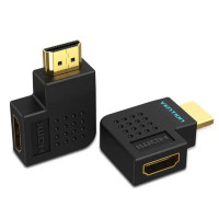 Адаптер Vention HDMI 90 Degree Male to Female Adapter Black (AIOB0) (Цвет 7073), Атикул k49838 |  купить на VILKI.NET - фото № 1