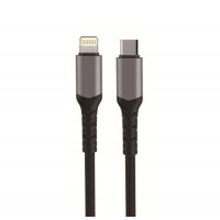 Кабель WUW-X183 Type-C to Lightning 3A 1m Black