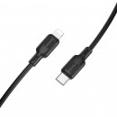 Кабель BOROFONE BX113 Lenny PD silicone charging data cable iP(L=1M) Black