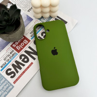 Чохол для смартфона Silicone Full Case AA Open Cam for Apple iPhone 16 29,Army Green (Цвет Army-Green) - фото № 4