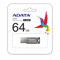 Флеш-накопичувач ADATA USB 2.0 AUV 250 64Gb Black (Колір Черный) - фото № 3
