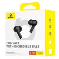 Бездротові навушники Baseus Bowie E17 True Wireless Bluetooth Earphones Cluster Black (Цвет 7073) - фото № 2