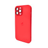 Чохол для смартфона AG Glass Matt Frame Color Logo for Apple iPhone 13 Pro Max Coke Red