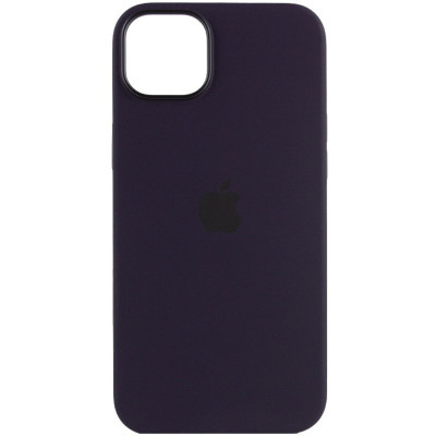 Чохол для смартфона Silicone Full Case AAA MagSafe IC for iPhone 14 Elderberry - зображення 1