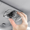 Автомобільний тримач для окулярів Baseus Platinum Vehicle eyewear clip （Paste type） Black - № 5