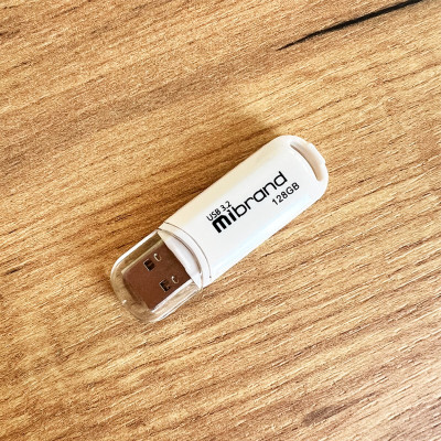 Flash Mibrand USB 3.2 Gen1 Marten 128GB White - зображення 2