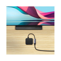 USB-Хаб Baseus Lite Series Ethernet Adapter Type-C to RJ45 LAN Port (100Mbps) Black (Цвет 7073) - фото № 5