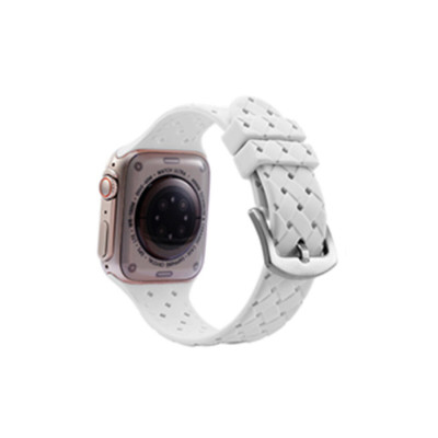 Ремінець для годинника Apple Watch Grid Weave 42/44/45/49mm 13.White - зображення 1