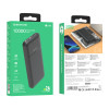 Зовнішній акумулятор BOROFONE BJ16 Cube power bank 10000mAh  Black (Black)- № 3