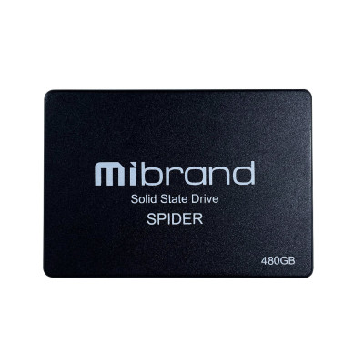 Твердотельный накопитель Mibrand Spider, 480 ГБ, 2,5 дюйма, 7 мм, SATAIII, большой объем (MI2.5SSD/SP480GB) - изображение 2