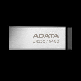 Flash A-DATA USB 3.2 UR 350 64Gb Silver/Black