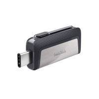 Флеш-накопичувач SanDisk USB 3.1 Ultra Dual Type-C 256Gb (150 Mb/s) (Колір Черный) - фото № 2