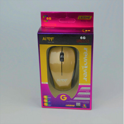 Миша безпровідна AITNT 6G Gold - изображение 1