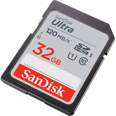 SDXC (UHS-1) SanDisk Ultra 32Gb class 10 (120Mb/s) - зображення 1