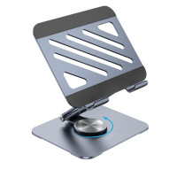 Підставка для планшета BOROFONE BH115 Vito metal rotating tablet holder Metal Gray (Колір Metal Gray) - фото № 2
