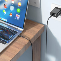 Кабель BOROFONE BX51 Triumph 60W charging data cable Type-C to Type-C Black (Колір 7073) - фото № 5