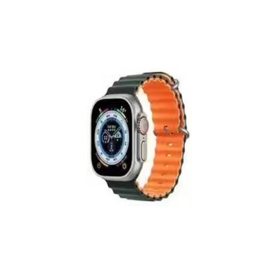 Ремінець для годинника Apple Watch Ocean two-tone 42/44/45/49mm 29.Teal-Orange (Ocean42-29.Teal-Orange) - изображение 1