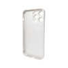 Чохол для смартфона AG Glass Matt Frame Color Logo for Apple iPhone 15 Pro Max Pearly White - изображение 2