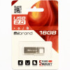 Flash Mibrand USB 2.0 Stingray 16Gb Grey (MI2.0/ST16U5G) - зображення 2