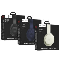 Бездротові навушники HOCO W45 Enjoy BT headset Blue (Цвет Синий) - фото № 4