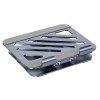 Підставка для планшета BOROFONE BH115 Vito metal rotating tablet holder Metal Gray (Metal Gray)- № 5