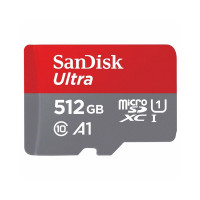 Карта пам'яті microSDXC (UHS-1) SanDisk Ultra 512Gb class 10 A1 (150Mb/s) (adapter SD)  - фото № 2