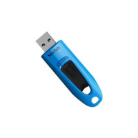 Флеш-накопичувач SanDisk USB 3.0 Ultra 64Gb (130Mb/s) Blue (Колір Синий) - фото № 3