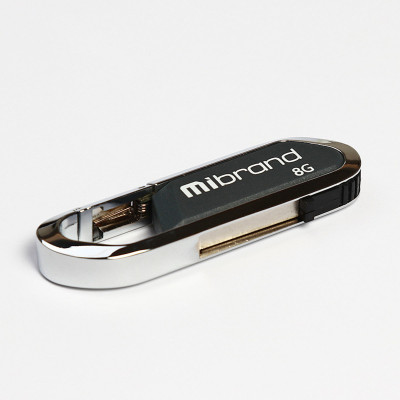 Flash Mibrand USB 2.0 Aligator 8Gb Grey - изображение 1