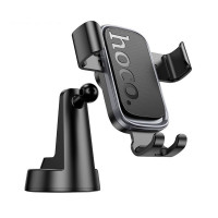 Автотримач для телефона HOCO H81 Vista Gravity Car holder (center console) Black Metal Gray (Цвет Black Metal Gray) - фото № 3