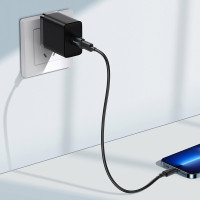 Адаптер Baseus Ingenuity Series Mini OTG Adaptor USB 3.1 to Type-CBlack (Цвет Черный) - фото № 5