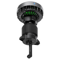Автотримач для телефона з БЗП ACEFAST D40 Qi2 Magnetic Wireless Charging car holder with Ice Cooling for air vent Metal gray (Колір 7073) - фото № 4