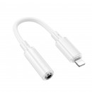 Перехідник BOROFONE BV22 Lemon digital audio conversion cable iP to 3.5 White