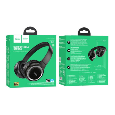 Навушники HOCO W41 Charm BT headphones Black - изображение 4