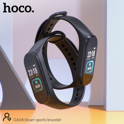 Фітнес-браслет HOCO GA08 Smart sports bracelet(russian version) Black - изображение 7