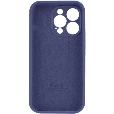 Чохол для смартфона Silicone Full Case AA Camera Protect for Apple iPhone 13 Pro Max 7,Dark Blue (FullAAi13PM-7) - изображение 4