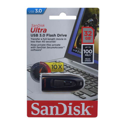 Flash SanDisk USB 3.0 Ultra 32Gb (130Mb/s) - зображення 3