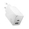 Мережевий зарядний пристрій ESSAGER ECT45W Gan 1USB 1T-C 45W white k54850 - № 1 Мережевий зарядний пристрій ESSAGER ECT45W Gan 1USB 1T-C 45W white (7068) Essager - № 1