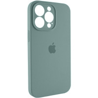 Чохол для смартфона Silicone Full Case AA Camera Protect for Apple iPhone 14 Pro 46,Pine Green (Колір Pine Green) - фото № 3