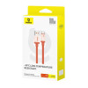 Кабель Baseus 0℃ Series Fast Charging Data Cable USB to Type-C 100W 1m Canyon Coral - № 2