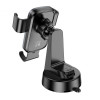 Автотримач для телефона HOCO H81 Vista Gravity Car holder (center console) Black Metal Gray (Black Metal Gray)- № 5