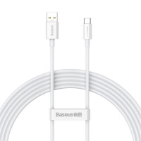 Кабель Baseus Superior Series (SUPERVOOC) Fast Charging Data Cable USB to Type-C 65W 2m White