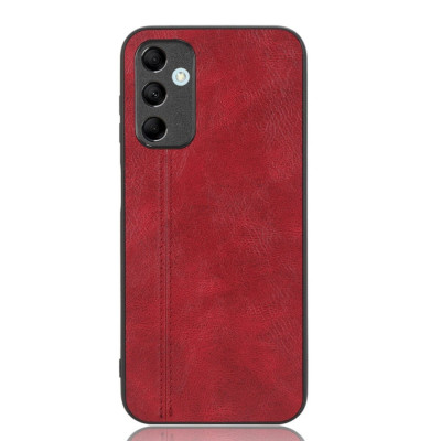 Чохол для смартфона Cosmiс Leather Case for Samsung Galaxy M14 5G Red (CoLeathSm14Red) - зображення 1