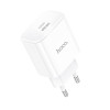 Мережевий зарядний пристрій HOCO C76A Pro Majestic single port PD30W charger White (Белый)- № 3