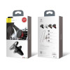 Автотримач для телефона Baseus Magnetic Air Vent Car Mount Holder with cable clip Black (Черный)- № 7