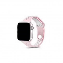 Ремінець для годинника Apple Watch Small Waist two colors 42/44/45/49mm Pink-White