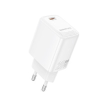 Мережевий зарядний пристрій BOROFONE BN26 Fuente single-port PD20W charger (EU) White