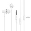 Навушники HOCO M34 honor music universal earphones with microphone White (6957531078463) - изображение 2